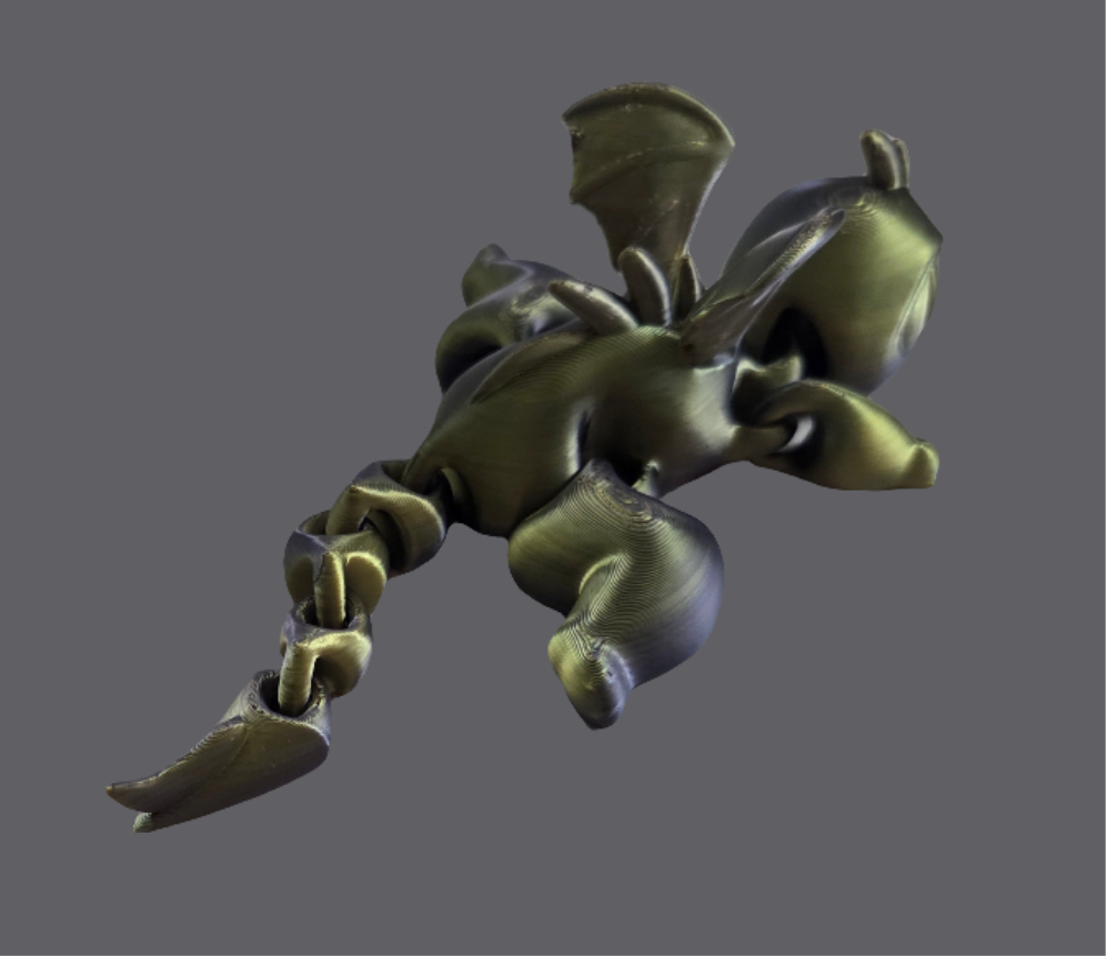 Baby articulated dragon