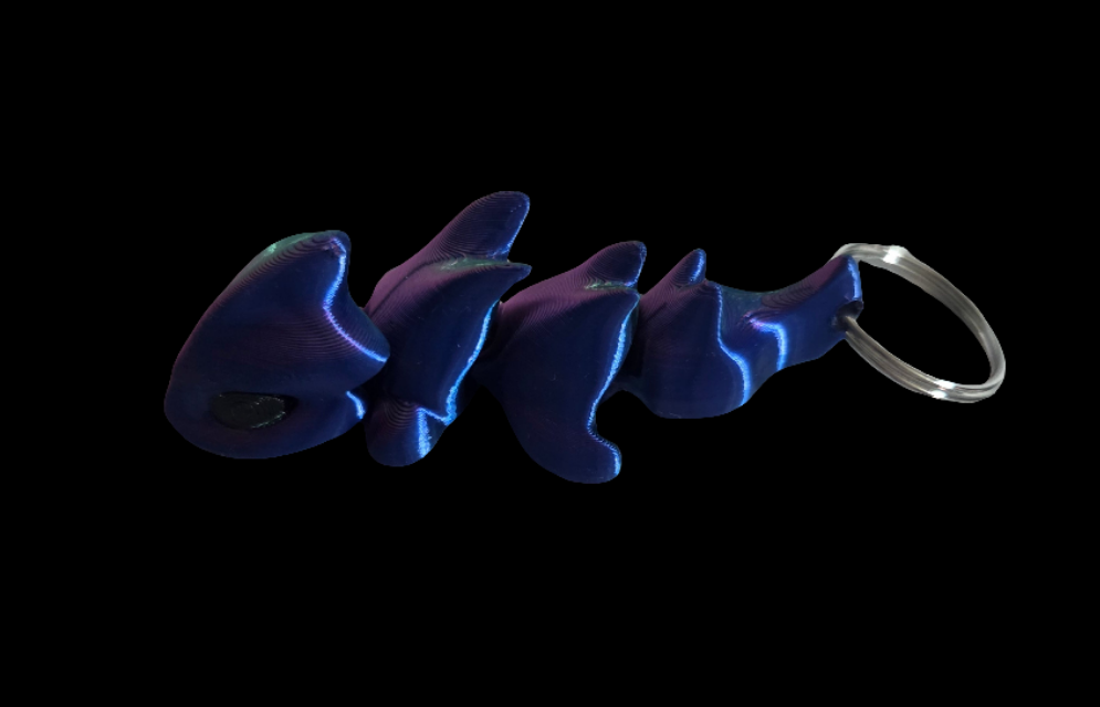 Mini dragon keychain