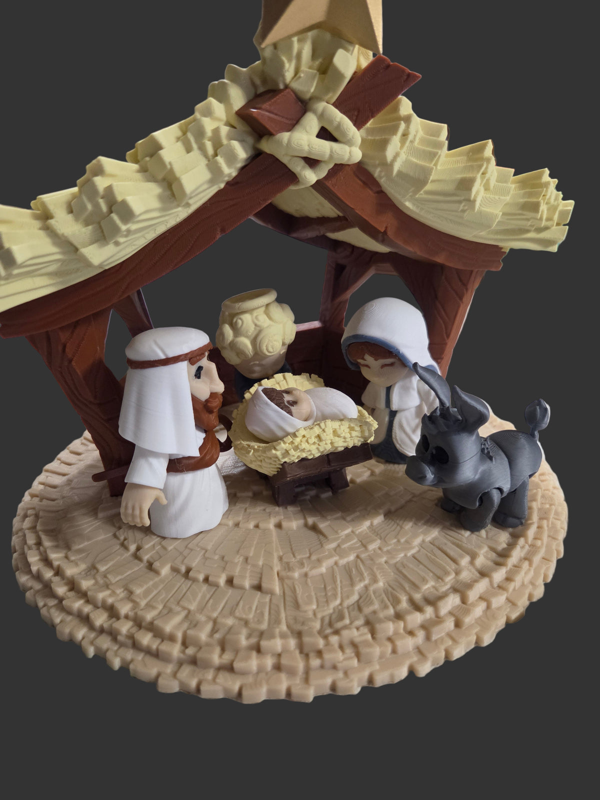 Stary Night Nativity (color)