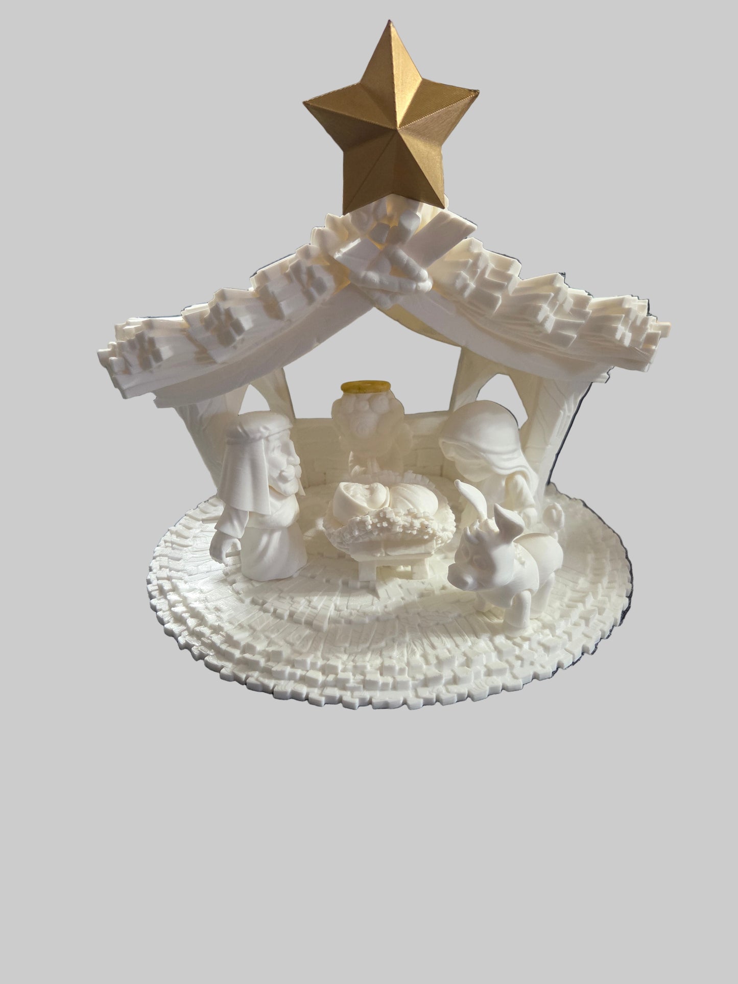 Stary Night Nativity (color)