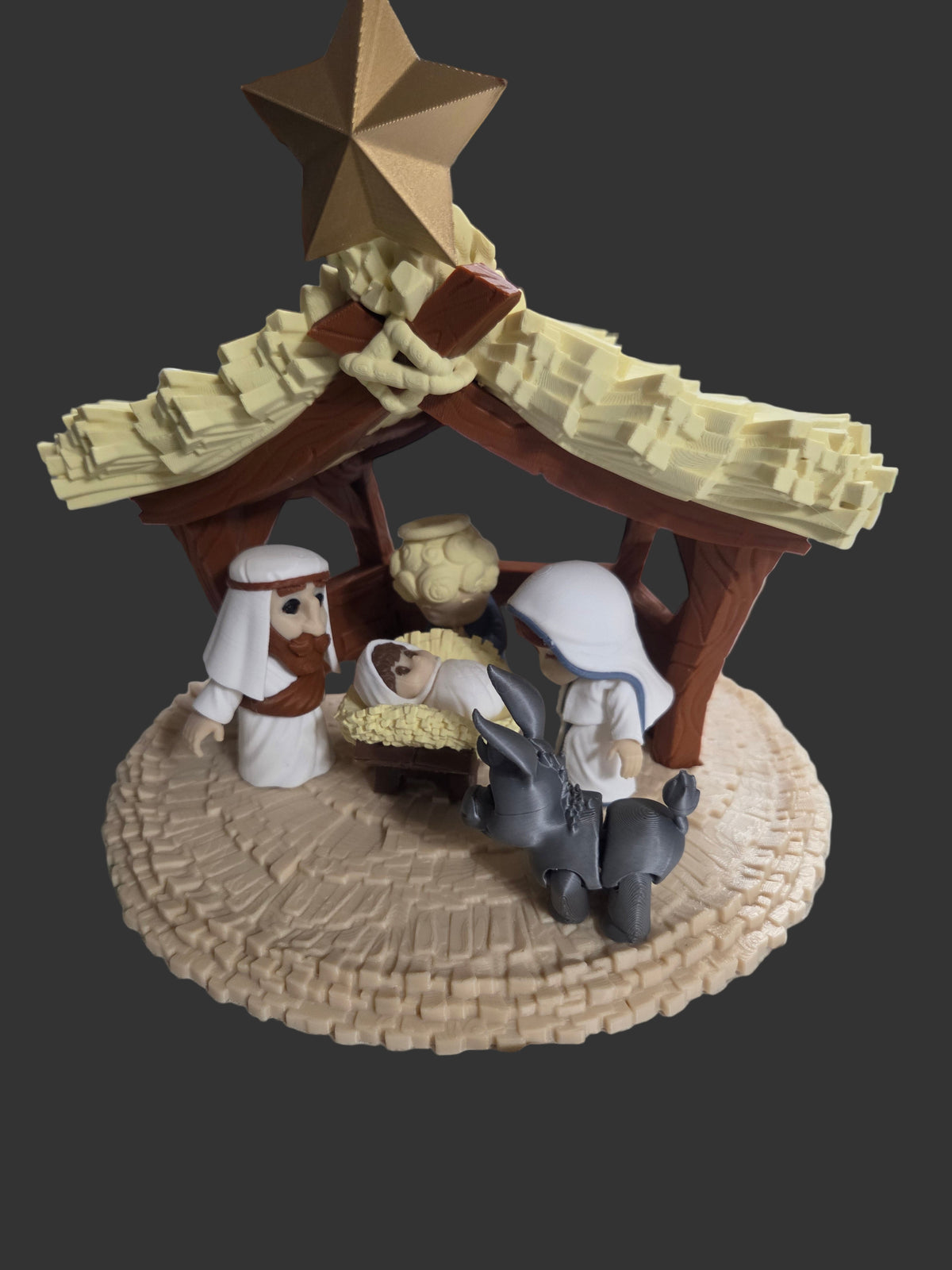 Stary Night Nativity (color)