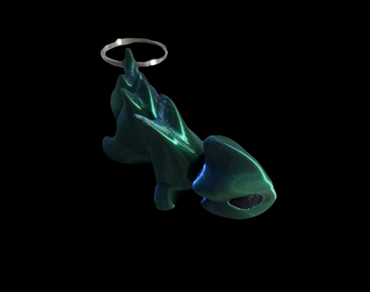 Mini dragon keychain