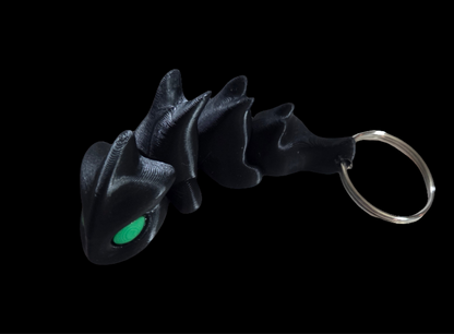 Mini dragon keychain