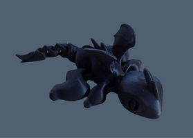 Baby articulated dragon