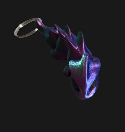 Mini dragon keychain