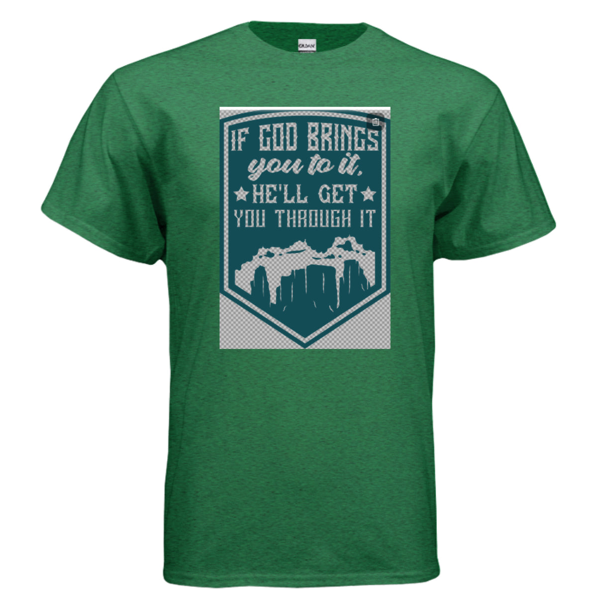 ANTIQUE IRISH GREEN - FRONT