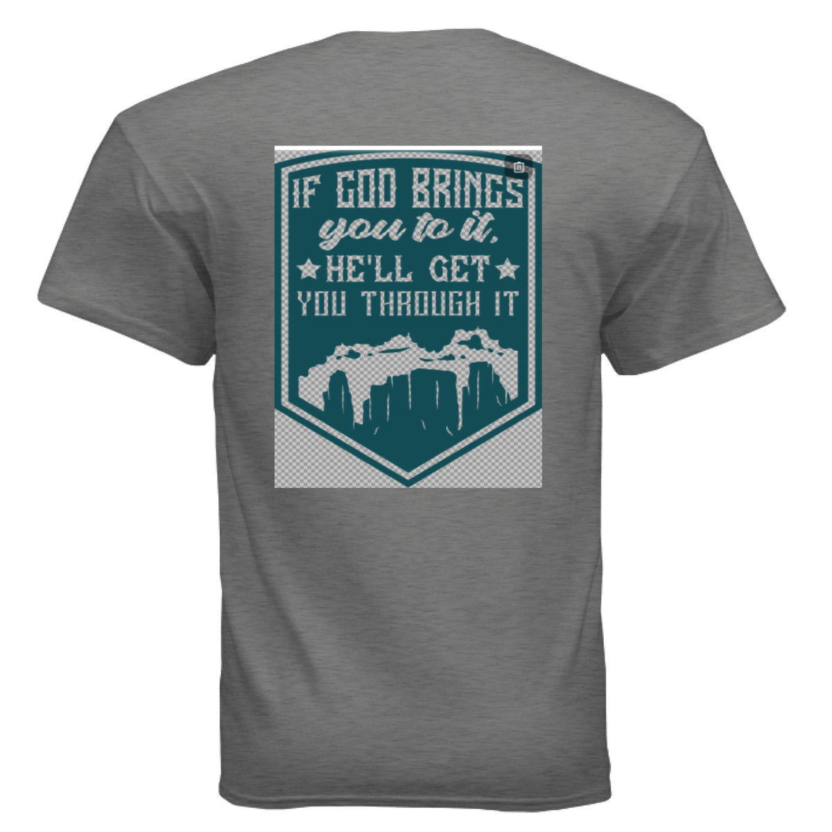 GRAPHITE HEATHER - BACK