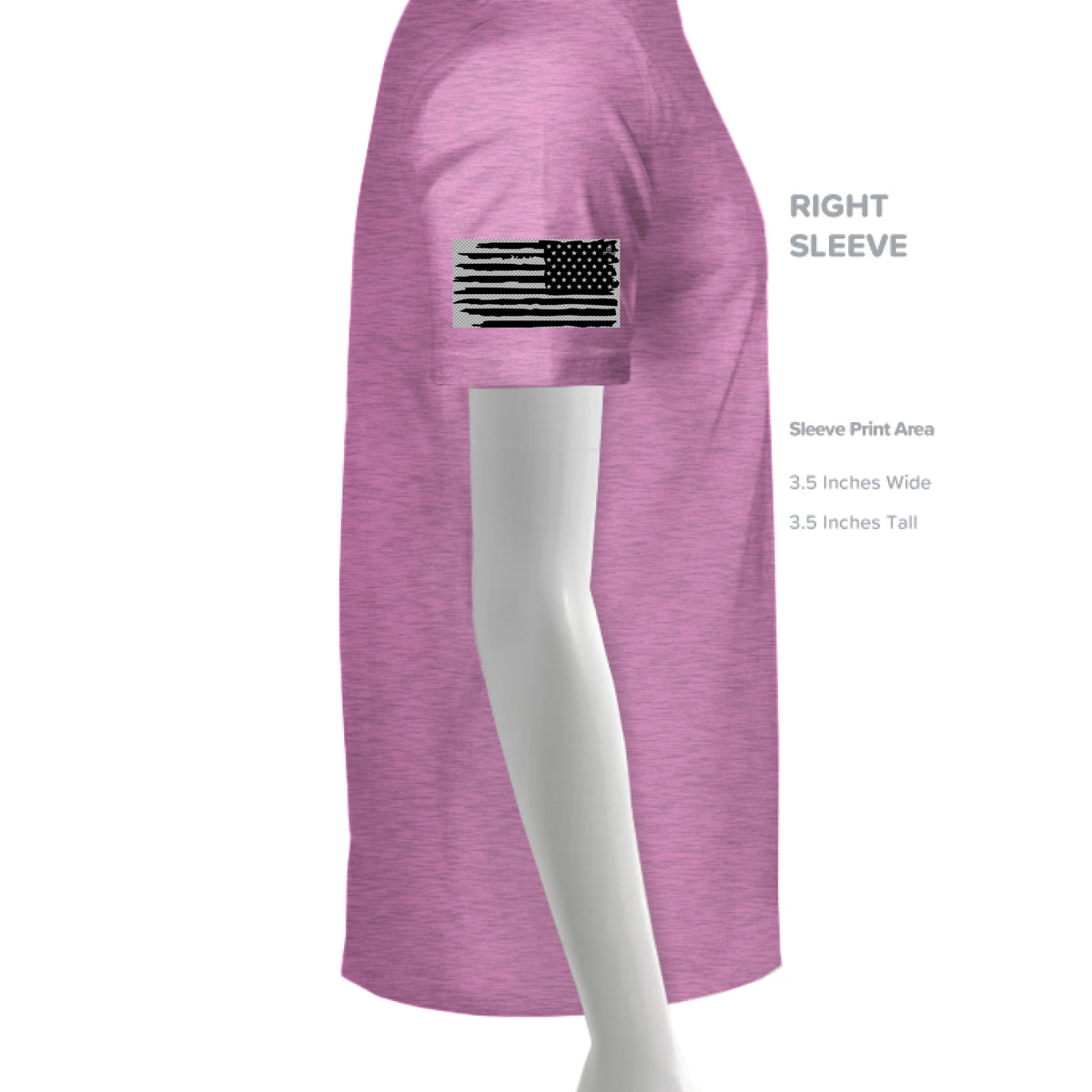 HEATHER RADIANT ORCHID - SLEEVE_RIGHT