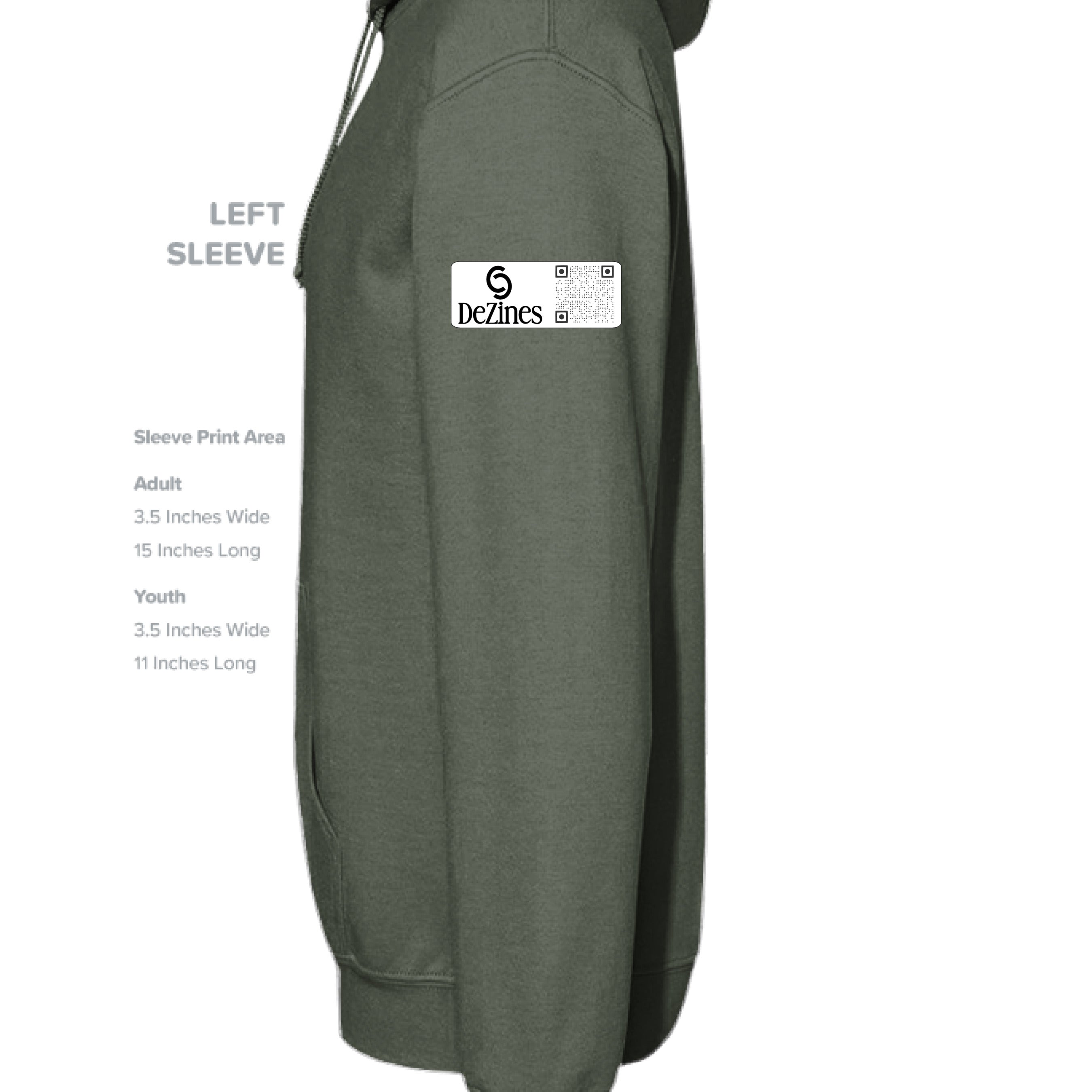 MILITARY GREEN - SLEEVE_LEFT