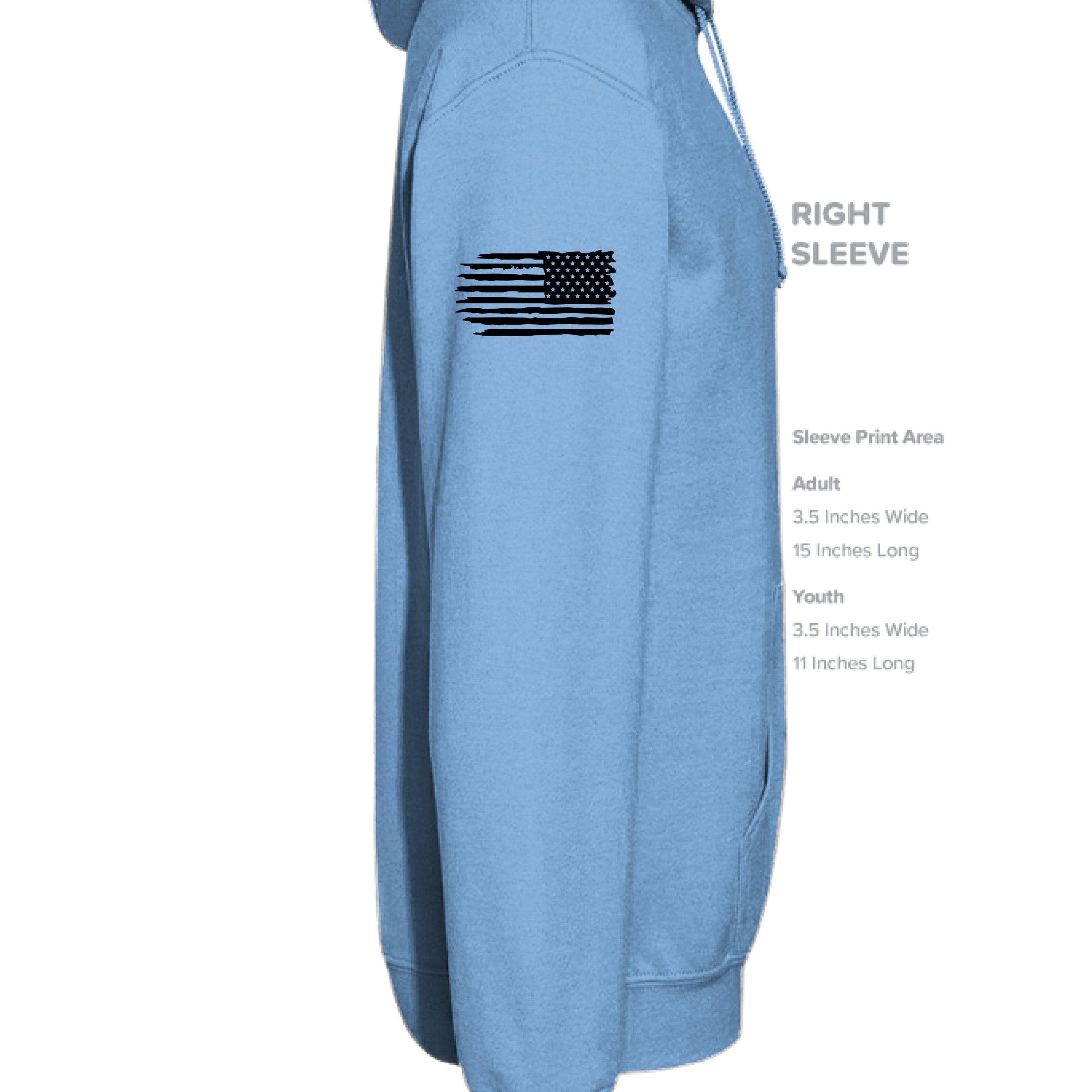 CAROLINA BLUE - SLEEVE_RIGHT