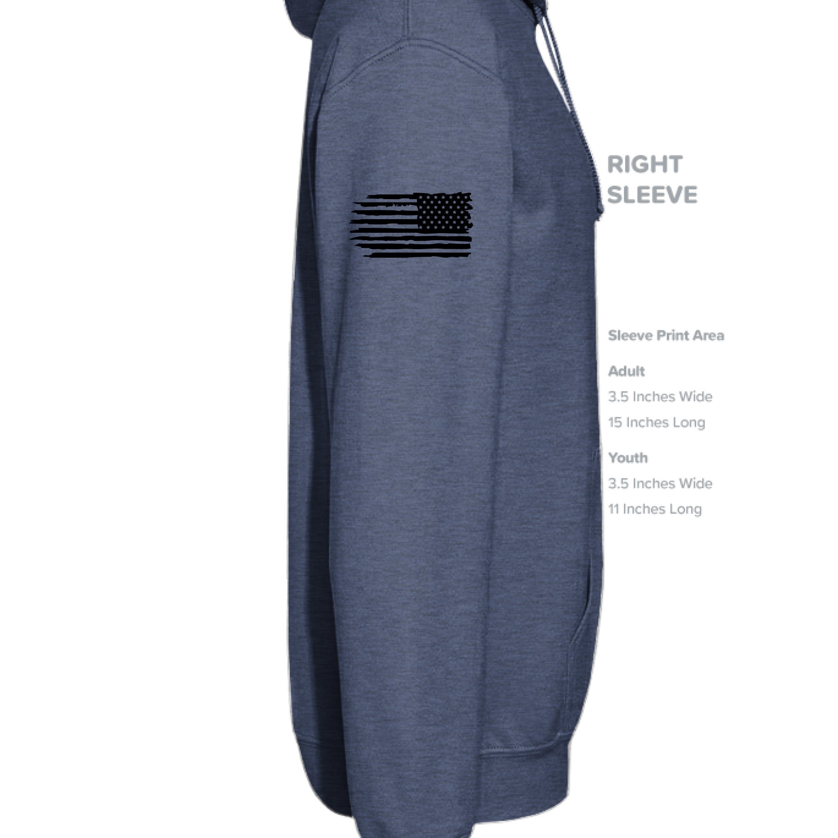 Heather Sport Dark Navy - SLEEVE_RIGHT